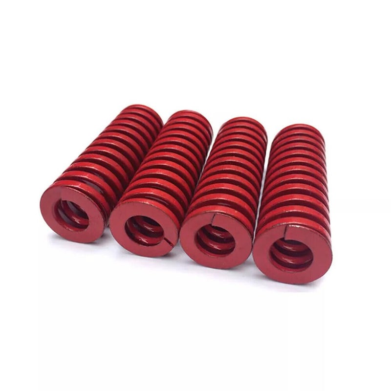 Heavy Duty Compression Spring Red 16x8x45mm Stiff Die Spring for Heavy Load Applications - Image 4